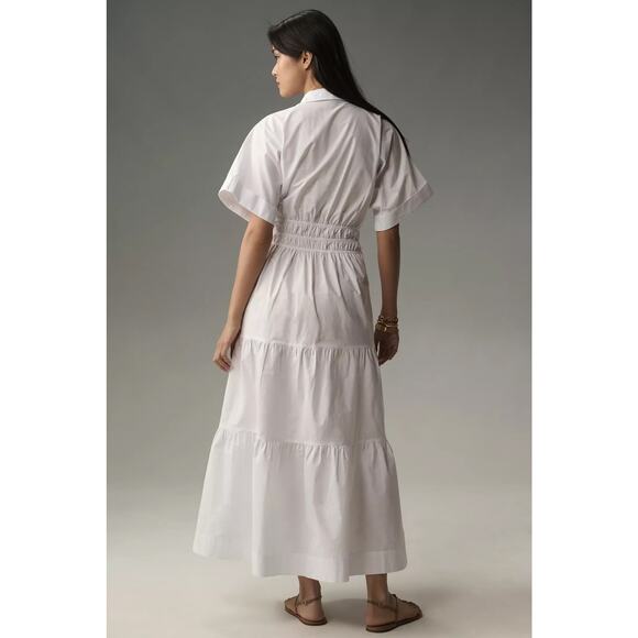 Anthropologie White Maxi Dress - Picture 3 of 4